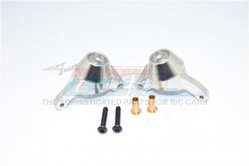 GPM Racing Tamiya TT-02B Aluminium Rear Knuckle Arm - 1Pair Silver