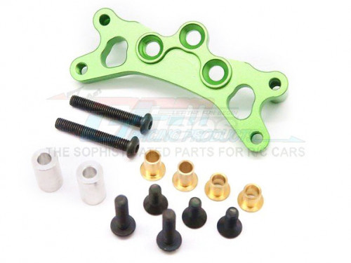 GPM Racing Tamiya TT-02B Aluminum Front Damper Plate - 1Pc Green