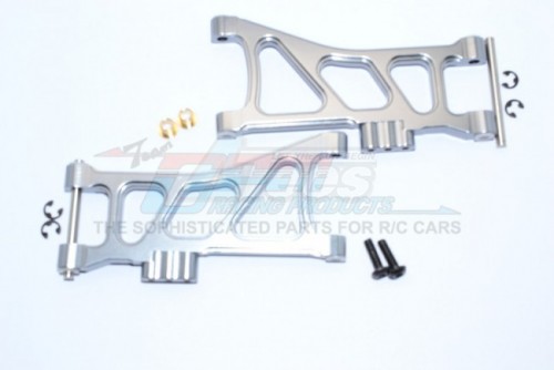 GPM Racing Tamiya TT-02B Aluminium Rear Lower Arm - 1Pair Gun Metal