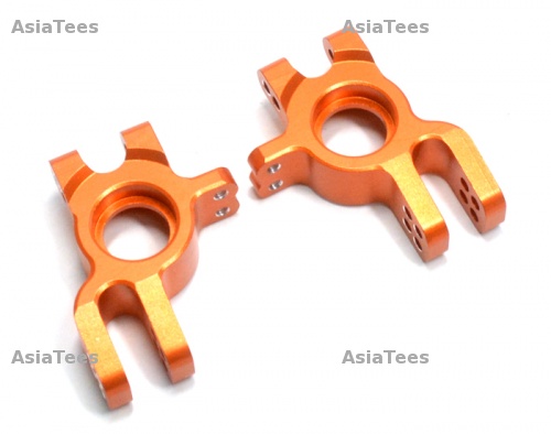 GPM Racing Thunder Tiger ST-1 Aluminum Rear Knuckle Arm 1 Pair Orange