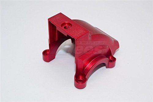GPM Racing Traxxas XMAXX Aluminium Front/Rear Gearbox Cover - 1Pc Red