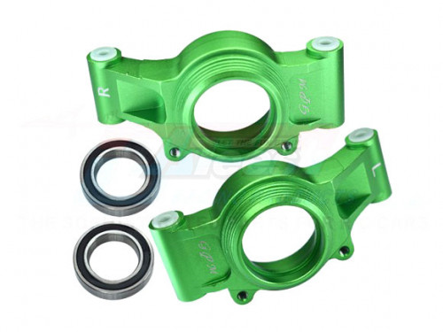 GPM Racing Traxxas XMAXX Aluminium 6061-T6 Rear Oversized Knuckle Arm (For 8S Monster Truck) - 4Pcs Set Green