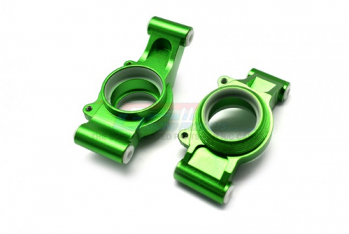GPM Racing Traxxas XMAXX Aluminum Rear Knuckle Arms With Collars 2Pc Set Green
