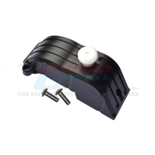 GPM Racing Traxxas XMAXX Aluminium Gear Cover - 1Pc Set Black