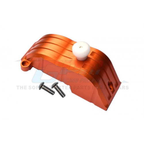 GPM Racing Traxxas XMAXX Aluminium Gear Cover - 1Pc Set Orange
