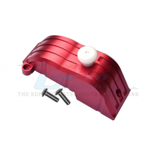 GPM Racing Traxxas XMAXX Aluminium Gear Cover - 1Pc Set Red