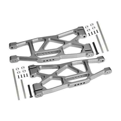 GPM Racing Traxxas XMAXX Aluminum Front/Rear Lower Arms -1Pr Gun Metal