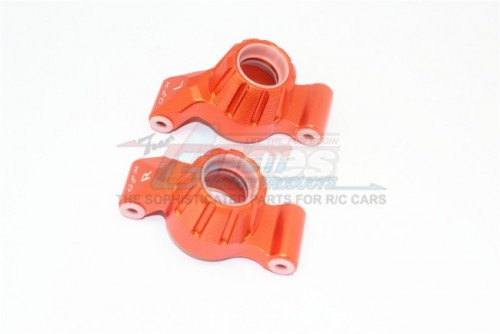 GPM Racing Traxxas Maxx Aluminium Rear Knuckle Arm - 2Pcs Set (Truck-89076-4) Orange