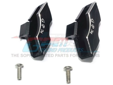 GPM Racing Traxxas Unlimited Desert Racer Aluminium Front/Rear Brake Caliper - 4Pc Set Black