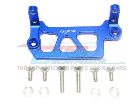 GPM Racing Traxxas Unlimited Desert Racer Aluminium Servo Mount - 11Pcs Set Blue