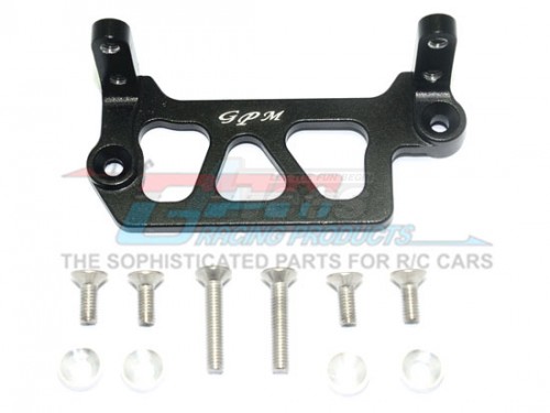 GPM Racing Traxxas Unlimited Desert Racer Aluminium Servo Mount - 11Pcs Set Black