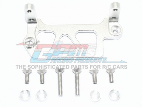 GPM Racing Traxxas Unlimited Desert Racer Aluminium Servo Mount - 11Pcs Set Silver