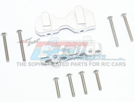 GPM Racing Traxxas Unlimited Desert Racer Aluminium Front Damper Mount - 15Pcs Set Silver