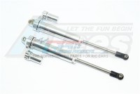 GPM Racing Traxxas Unlimited Desert Racer Aluminium Rear L - Shape Internal Damper (160MM) - 2Pcs Set Silver
