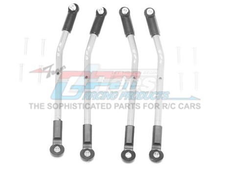 GPM Racing HPI Venture Aluminium Adjustable Suspension Links - 12Pc Set Silver