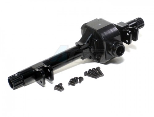 GPM Racing Axial Wraith Alloy Front/rear Axle Housing - 1set Black