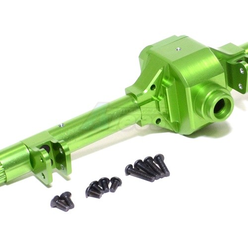 GPM Racing Axial Wraith Alloy Front/rear Axle Housing - 1set Green