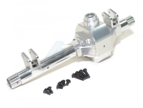 GPM Racing Axial Wraith Alloy Front/rear Axle Housing - 1set Silver