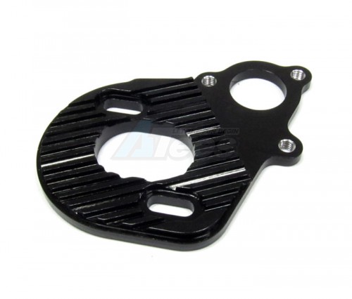 GPM Racing Axial Wraith Aluminum Motor Plate For AX10 Scorpion - 1 Pc Black