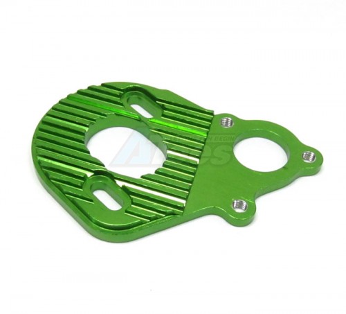 GPM Racing Axial Wraith Aluminum Motor Plate For AX10 Scorpion - 1 Pc Green