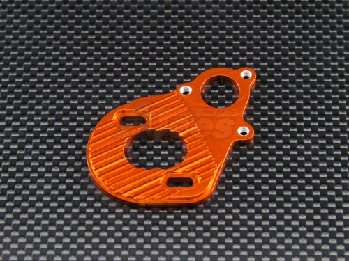 GPM Racing Axial Wraith Aluminum Motor Plate For AX10 Scorpion - 1pc Orange