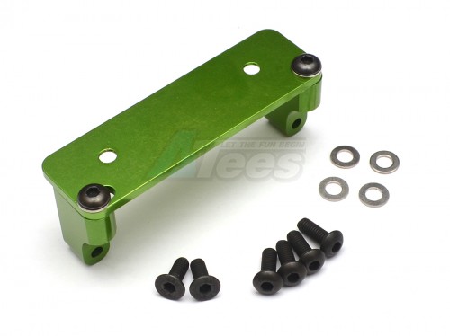 GPM Racing Axial Wraith Aluminum Servo Mount - 3Pcs Set Green