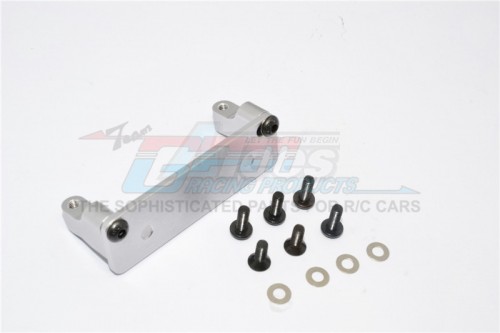 GPM Racing Axial Wraith Aluminum Servo Mount - 3pcs Set Gun Metal