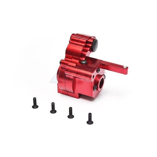 GPM Racing Axial Wraith Aluminum Center Transmission Case - 1Pc Red