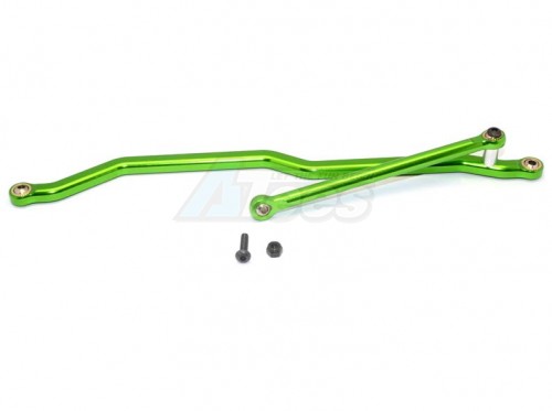 GPM Racing Axial Wraith Aluminum Steering Link - 2pcs Set Green