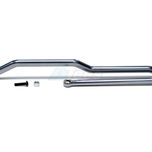 GPM Racing Axial Wraith Aluminum Steering Link - 2pcs Set Gun Metal