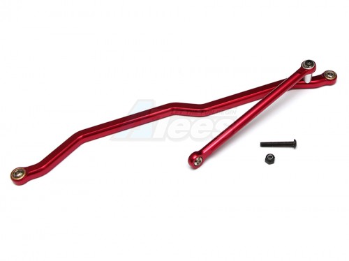 GPM Racing Axial Wraith Aluminum Steering Link - 2pcs Set Red
