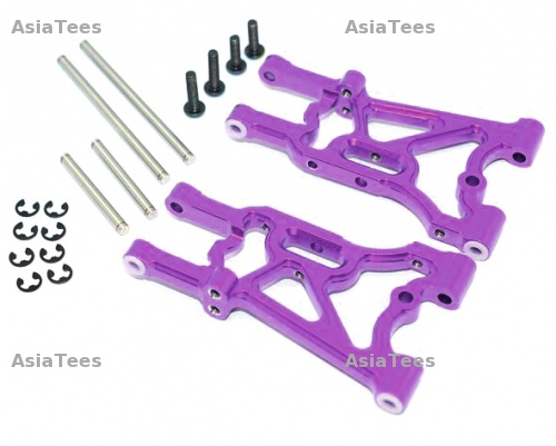 GPM Racing HPI WR8 Aluminium Rear Suspension Arm-1 Pair Set Purple