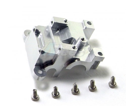 GPM Racing XMods Evolution Truck Aluminum Front Gear Box Front Cover With Screws Set Silver