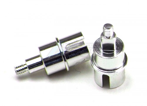 GPM Racing XMods Evolution Truck Alum Rear Wheel Shaft - 1 Pair Silver