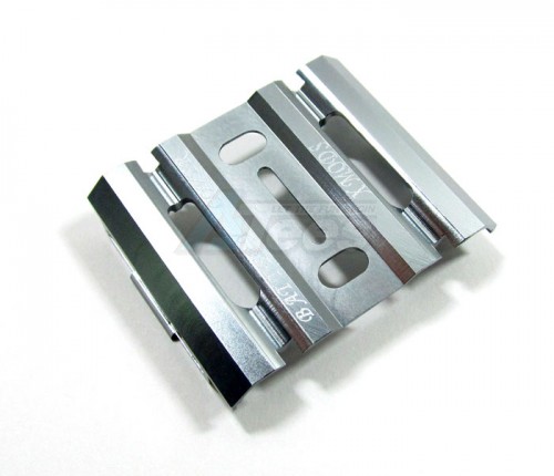 GPM Racing XMods Evolution Truck Aluminum Battery Heat Sink Cover - 1pc Gun Metal