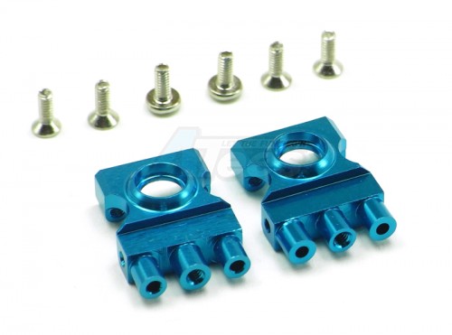 GPM Racing XMods XMods Aluminum Front Gear Box W/ Screws Blue
