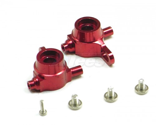 GPM Racing XMods XMods Aluminum Front Knuckle Arm Set 1PR Red