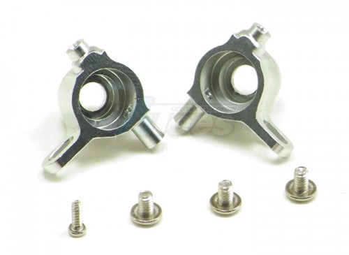 GPM Racing XMods XMods Aluminum Front Knuckle Arm Set 1PR Silver