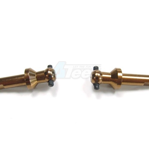 GPM Racing XMods XMods Aluminum Rear Wheel Shaft - 1 Pair GBK