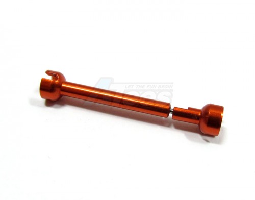 GPM Racing XMods XMods Aluminum Rear Gear Differential Joint- 2pcs Orange