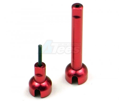 GPM Racing XMods XMods Aluminum Rear Gear Box Diff Joint - 2PCS Red