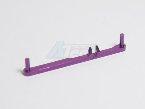 GPM Racing XMods XMods Aluminum Steering Plate -1PC Purple