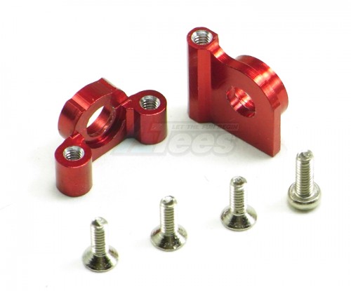 GPM Racing XMods XMods Aluminum Center Shaft Holder W/ Screws 2PCS Red