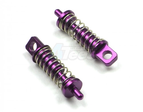 GPM Racing XMods XMods Aluminum Front or Rear Threaded Shocks Set (2) Purple