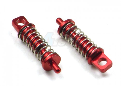 GPM Racing XMods XMods Aluminum Front or Rear Threaded Shocks Set (2) Red