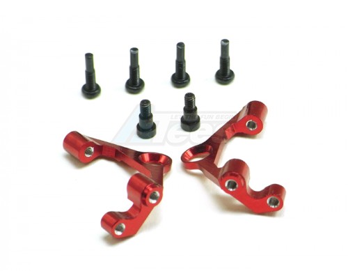 GPM Racing XMods XMods Aluminum Front Upper Arm Set Red