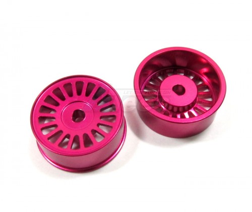 GPM Racing XMods XMods Aluminum Front Sinkage Rims (18 Poles) For XM, XME - 1 Pair Pink