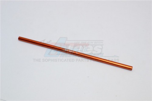 GPM Racing XMods Evolution Touring Aluminum Main Shaft (88.40mm Long) - 1pc Orange