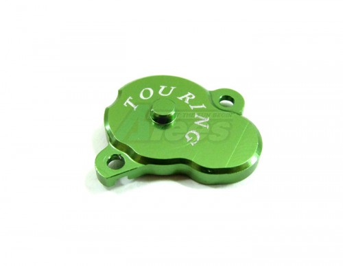 GPM Racing XMods Evolution Touring Aluminum Main Gear Protector - 1pc Green