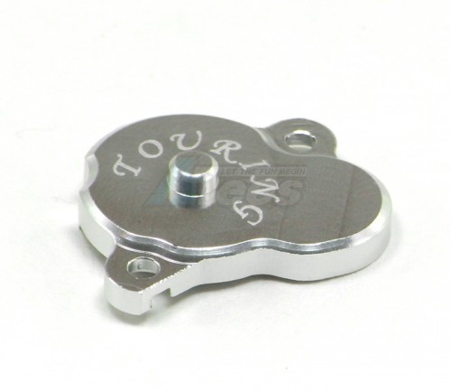 GPM Racing XMods Evolution Touring Aluminum Main Gear Protector - Silver